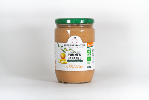 Purée De Pommes Bananes- 630G