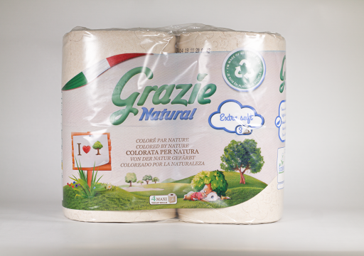 Papier Toilette 3 Plis 4=12 - 4 Rouleaux 