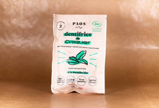Dentifrice À Croquer À La Menthe - 125 Comprimés