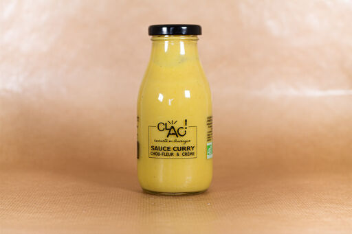 Sauce curry chou-fleur & Crème - 250g 