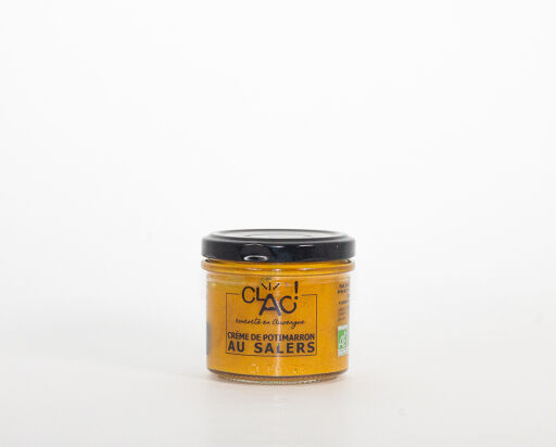 Tartinable fromagé bio - Crème de potimarron au Salers - 100g