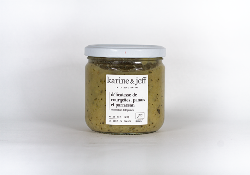  Délicatesse de courgettes panais et parmesan 320g 