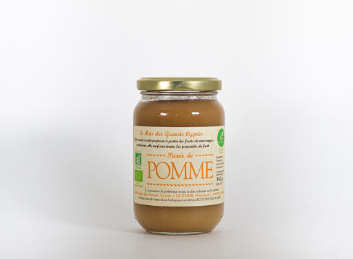 Purée de pomme sans sucre ajouté - 330g