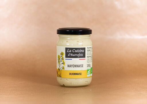 Mayonnaise dijonnaise (à la moutarde de Dijon) - 185g