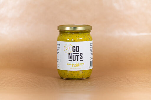 Tartinable Cajou Cacahuetes Curry 270G